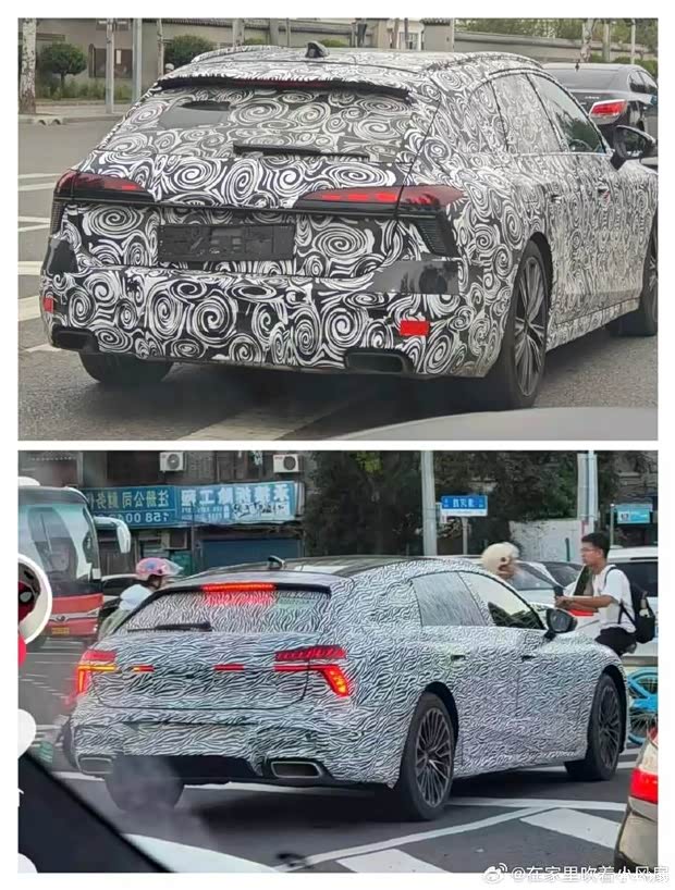 预计2026年发布 期待国产后的售价 上汽奥迪A7L旅行版谍照